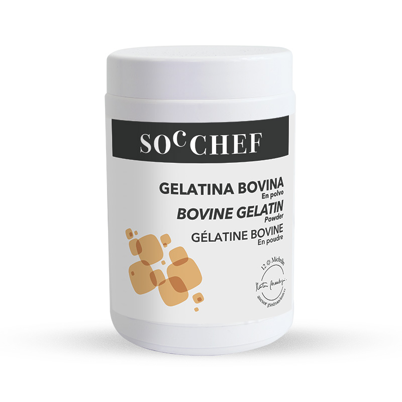 GELATINA BOVINA EN POLVO 450g [148258] SOC Chef Productor y